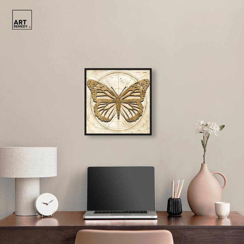Astro Fluttering Wings Canvas by Art Remedy