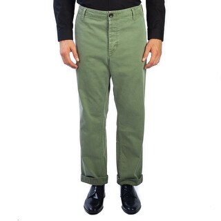 Definere udpege Der er behov for Gucci Men's Cotton Chino Work Pants Olive Green - 33 - Overstock - 24206301