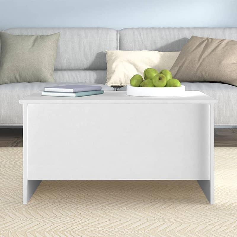 vidaXL Coffee Table Lift Top End Table Accent Side Sofa Table Engineered Wood - 31.5" x 21.9" x 16.3"