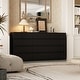 preview thumbnail 14 of 30, Modern 12-Drawer Bedroom Dresser - Sleek Storage Chest, White or Black