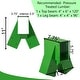 preview thumbnail 6 of 6, Heavy-Duty Durable and Rust Resistant Steel Swing Brackets for Backyard Playground Set Wooden Swing, Green
