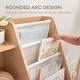 preview thumbnail 4 of 28, Kids Montessori Book Shelf, Shelves for Toys by Comfy Cubs