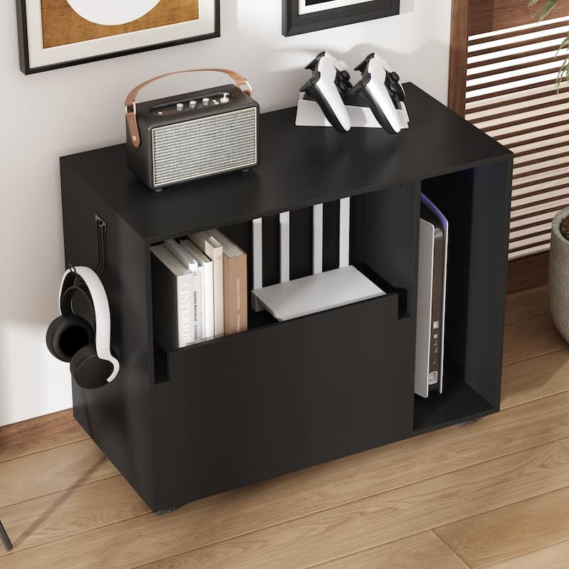Mobile Rolling File Cabinet,Drawer & Shelf,Bookcase,Nightstand Organizer,for Home Office