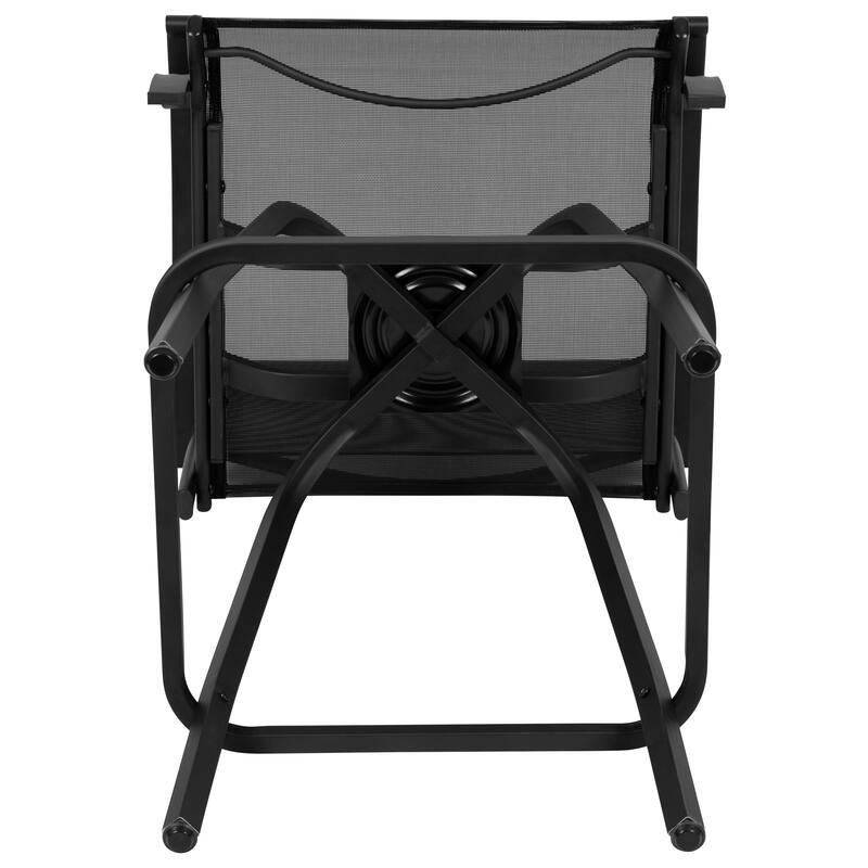 30" All-Weather Patio Swivel Outdoor Stools, Set of 2 - Garden Chair