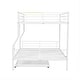 preview thumbnail 45 of 46, 2 In 1 Full XL Over Queen Metal Bunk Bed With Trundle,Save Space