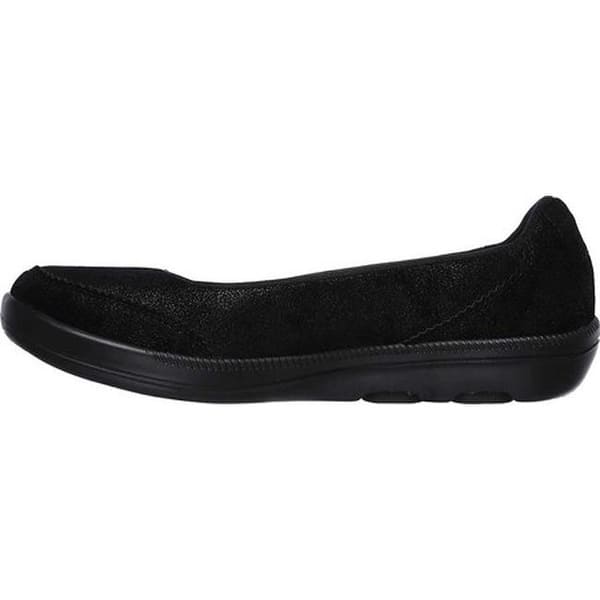 Shop Skechers Womens On The Go Bliss Jewel Flat Blackblack