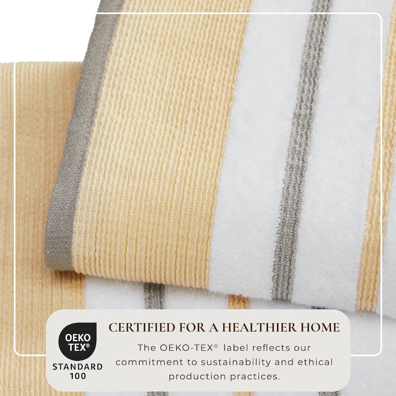 Linery & Co. Luxury Cotton Decorative Towel Set.