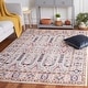 preview thumbnail 1 of 12, SAFAVIEH Luna Jenara Oriental Rug 8' x 10' - Beige/Blue Rust - Rectangle