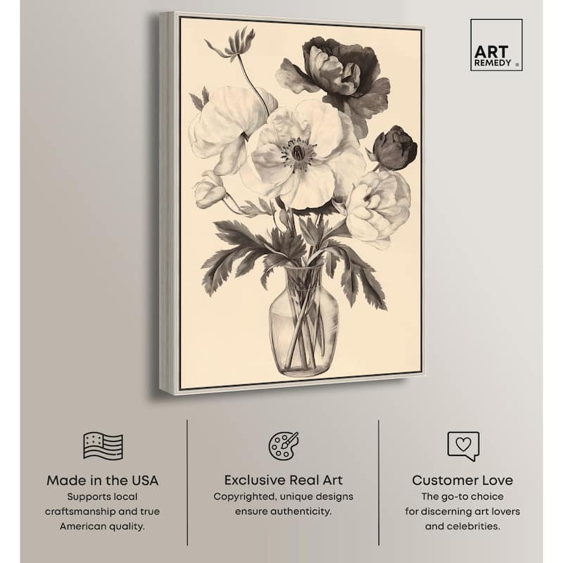 Herbarium's Hush I Canvas by Art Remedy