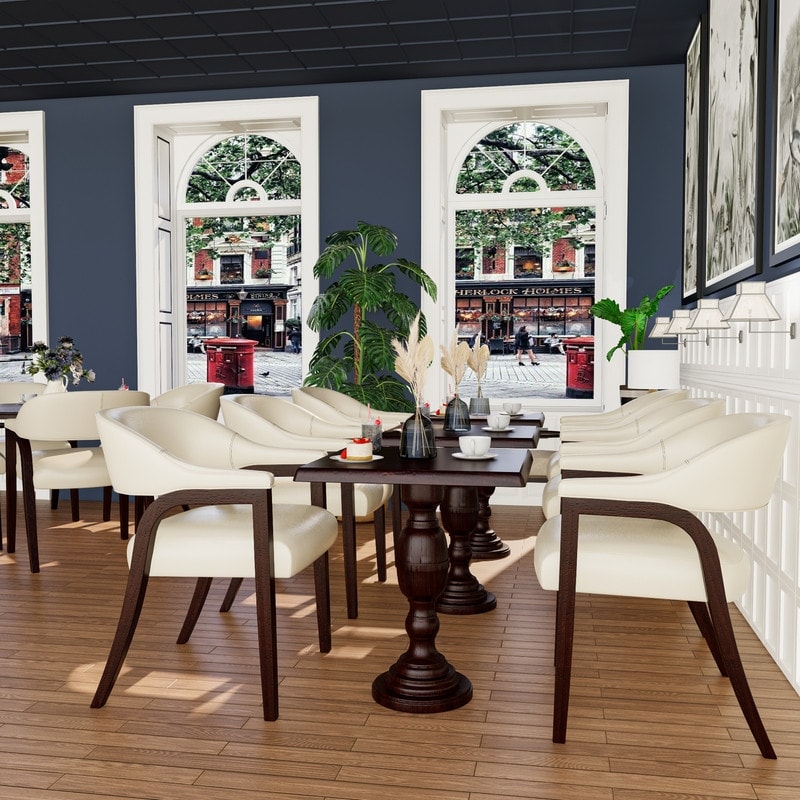 Modern Comfort Armchair with Backrest