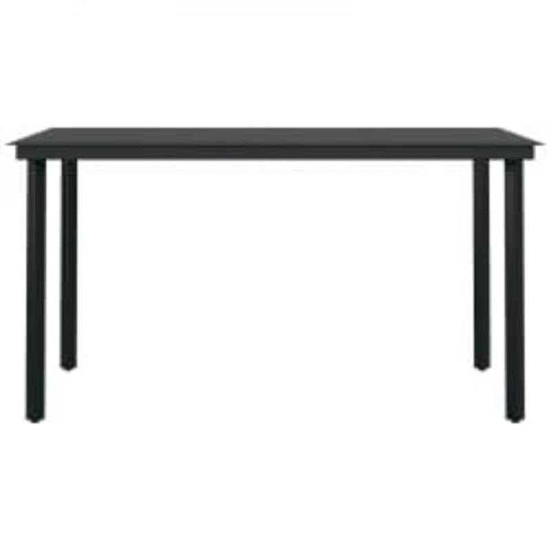 vidaXL Patio Dining Set Outdoor Dining Set Table and Chair Set for Garden