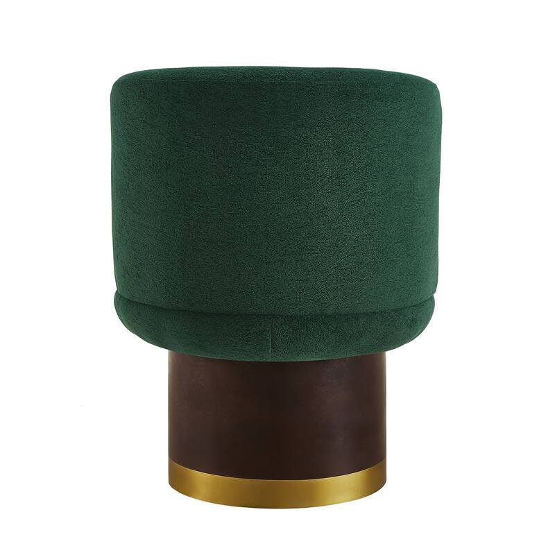 360°Swivel Accent Chair Round Swivel Chair Barrel Chair Upholstered Swivel Chair for Living Room, Bedroom or Apartment