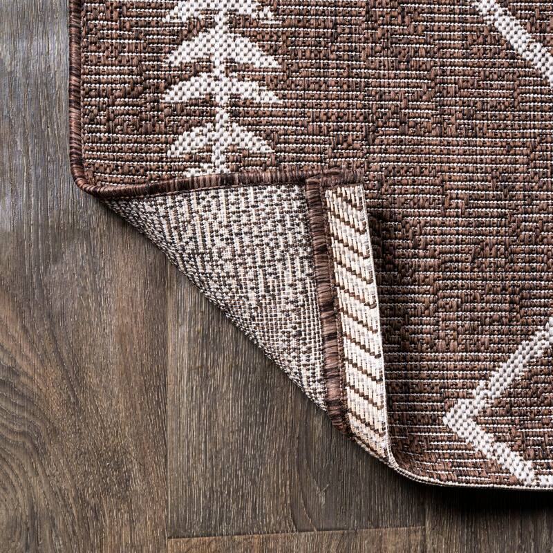 JONATHAN Y Kafel Tribal Diamond Trellis Indoor/Outdoor Area Rug