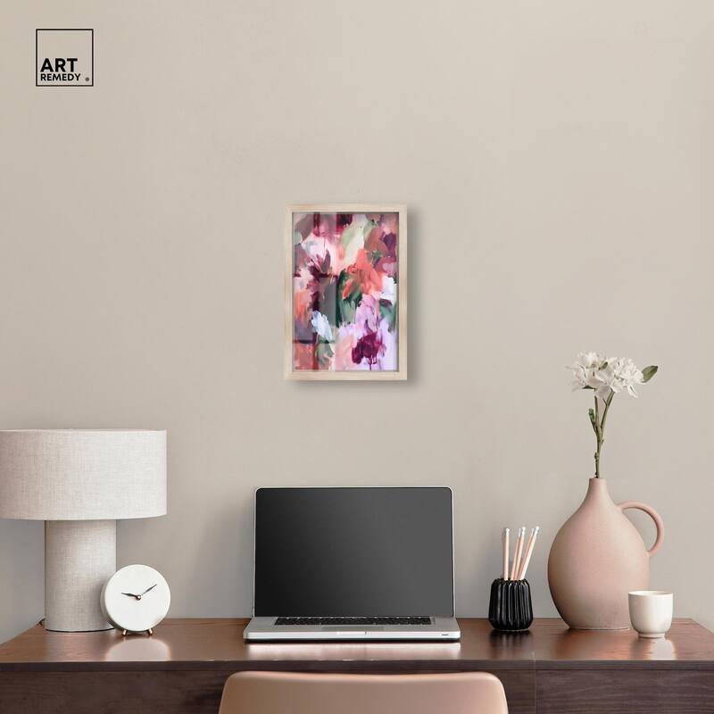 Adelas Garden II Shadowbox by Art Remedy