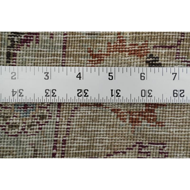 Hand Knotted Oriental 100% Wool Carpet Traditional Floral Red Kashan Area Rug - 12' 9'' X 9' 7''