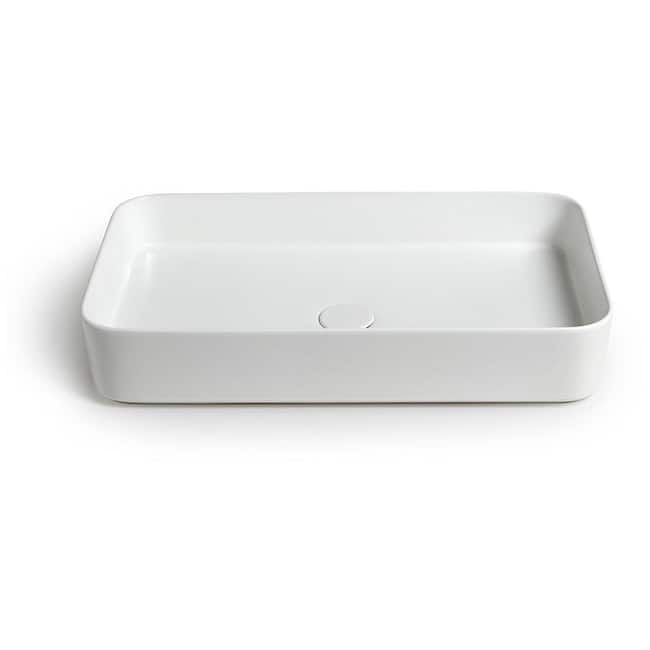 WS Bath Collections Mood BL 65.40 Mood 25-5/8" Rectangular Ceramic