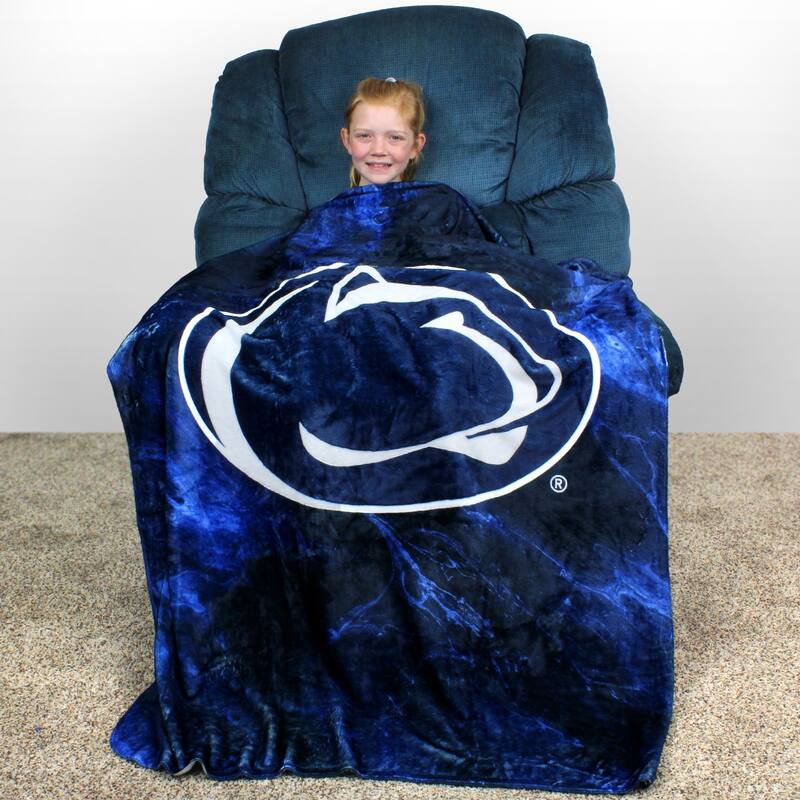 Penn State Nittany Lions Sublimated Soft Throw Blanket