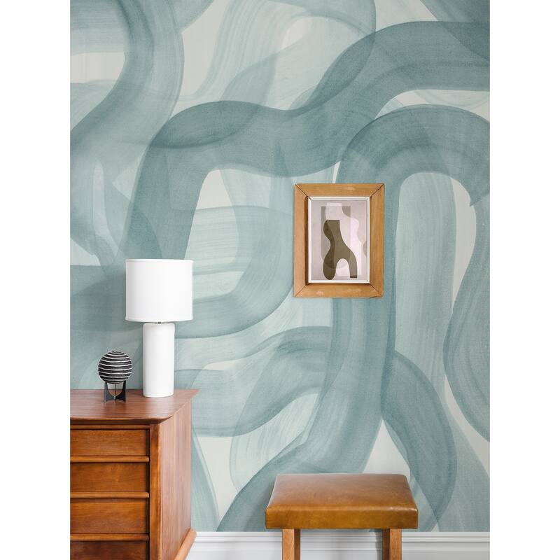 Karen Revis Waves Seaglass Wall Mural Bed Bath & Beyond 37921128