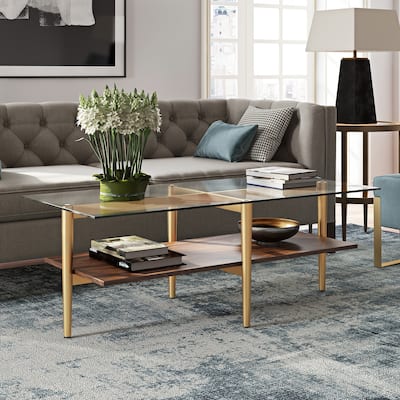 Carson Carrington Geilo Mid-Century Glam Coffee Table