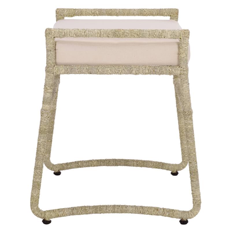 SAFAVIEH Home Iveliz Ottoman with Cushion