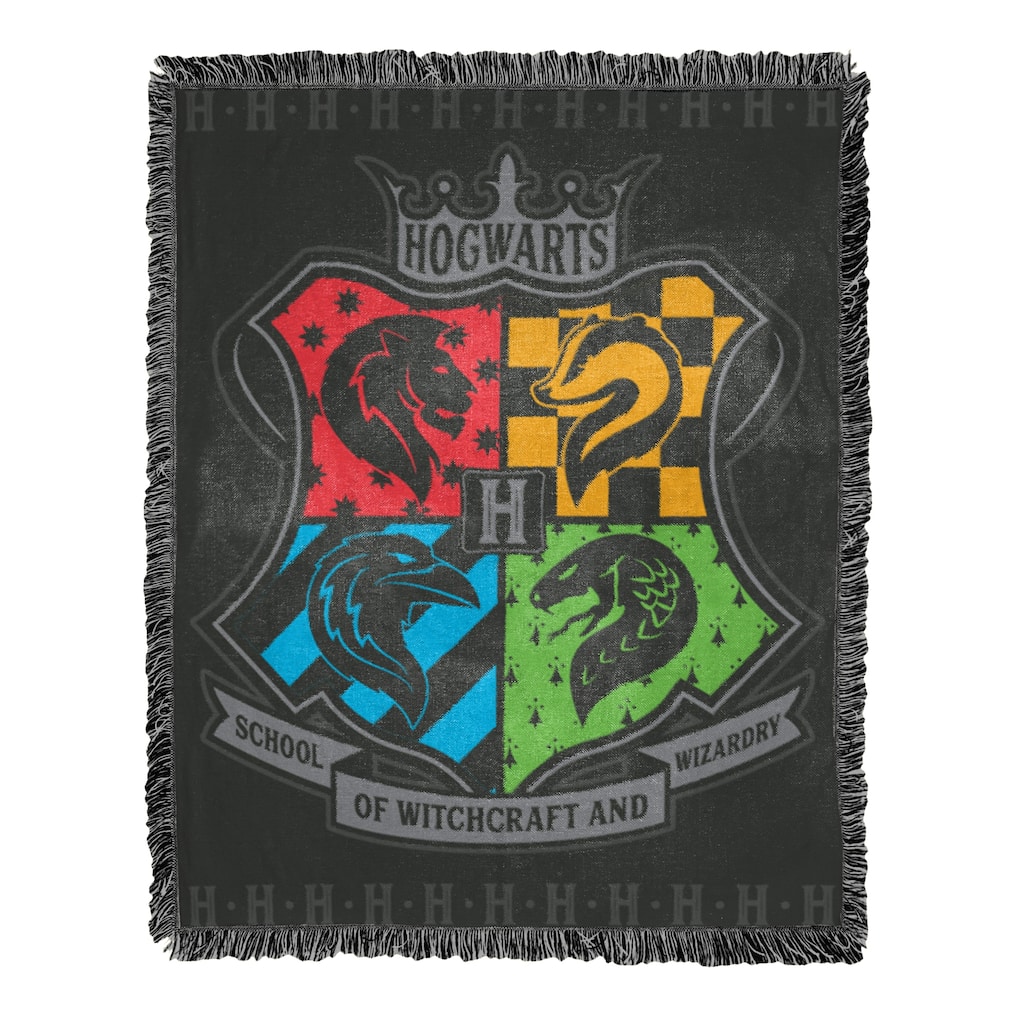 Harry Potter Heraldry And Hype Jacquard Throw