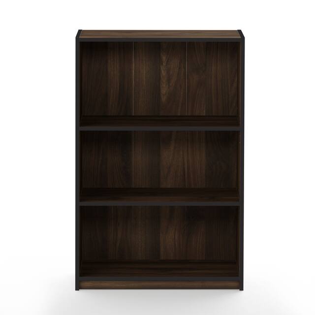Porch & Den Astor Adjustable Shelf Bookcase - columbia walnut - 3