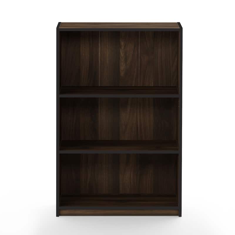 Porch & Den Astor Adjustable Shelf Bookcase - columbia walnut - 3