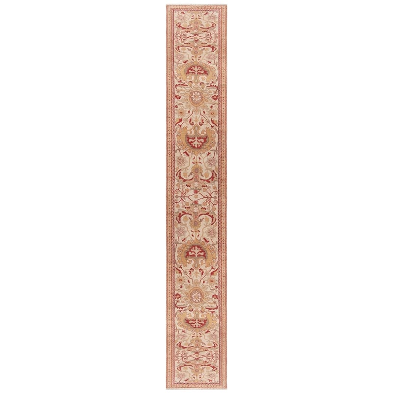 SAFAVIEH Couture Hand-knotted Ziegler Mahal Ajla Traditional Oriental Wool
