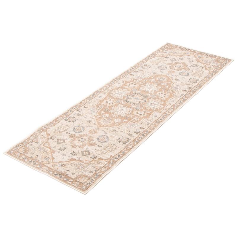 ECARPETGALLERY Machine Woven Arden Beige Area Rug