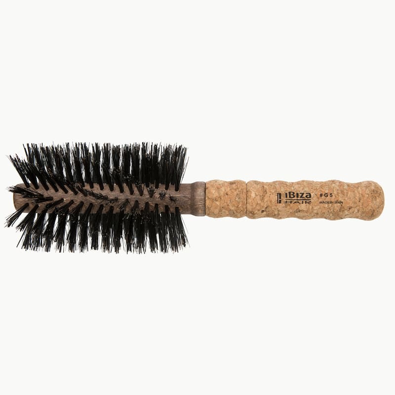 Ibiza Hair G5 Round Brush with Cork Handle - 70 mm
