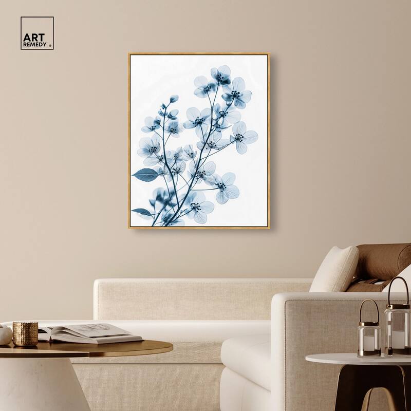 Translucent Petals I Canvas by Art Remedy