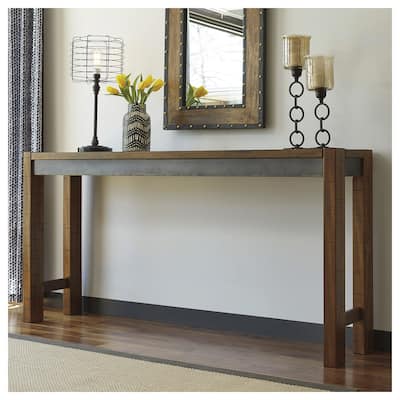 Signature Design by Ashley Gunnar Brown Long Counter Table