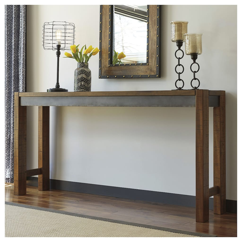 Signature Design by Ashley Gunnar Brown Long Counter Table