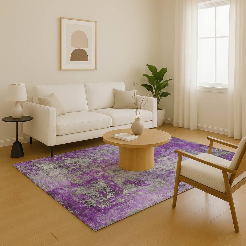 Premium Washable Super Soft Chic Abstract Mayfield Rug
