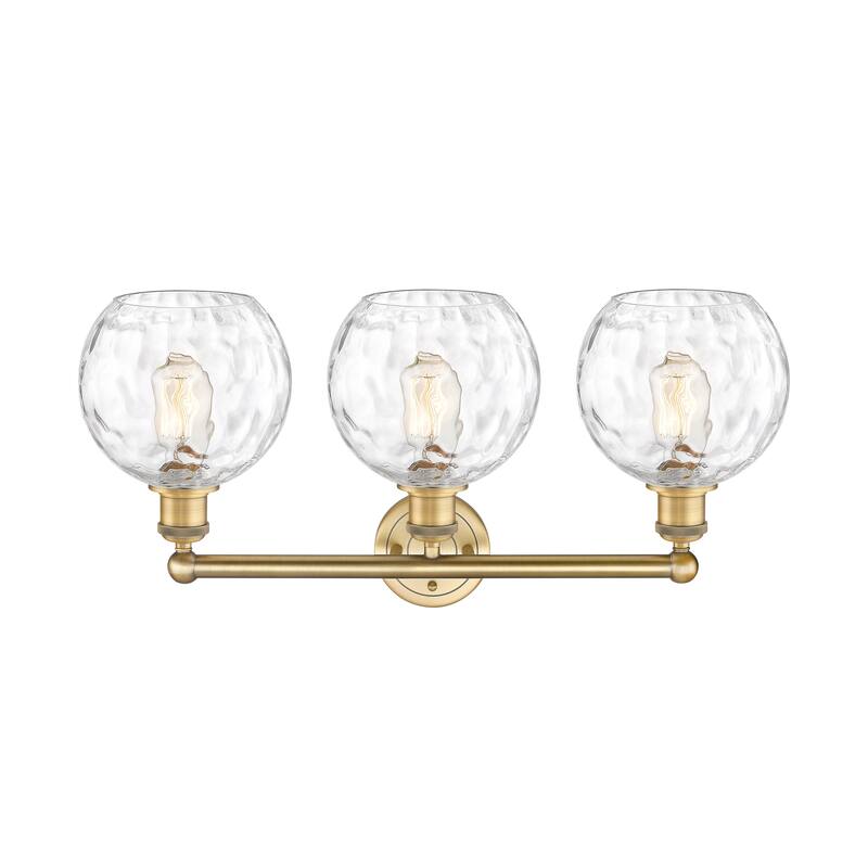 Innovations Lighting Athens Water Glass - 3 Light 26" Bath Vanity Light