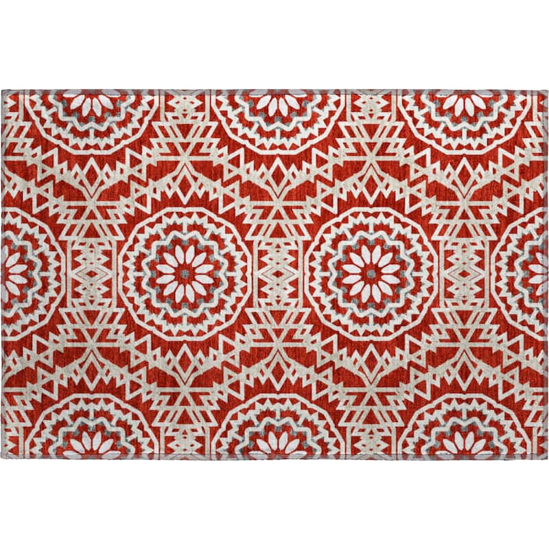 Premium Washable Super Soft Boho Global Mayfield Rug