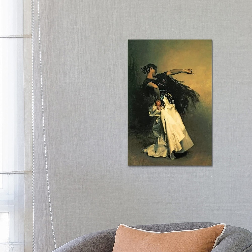 iCanvas "The Spanish Dancer, study for 'El Jaleo', 1882 " by John Singer Sargent Canvas Print