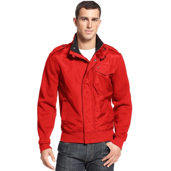 tommy hilfiger red jacket