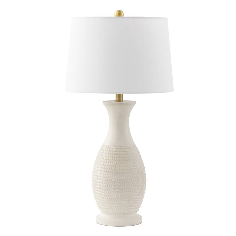 SAFAVIEH Lighting Bentlee Grey 30-inch LED Table Lamp (Set of 2) - 15"W x 15"D x 30"H