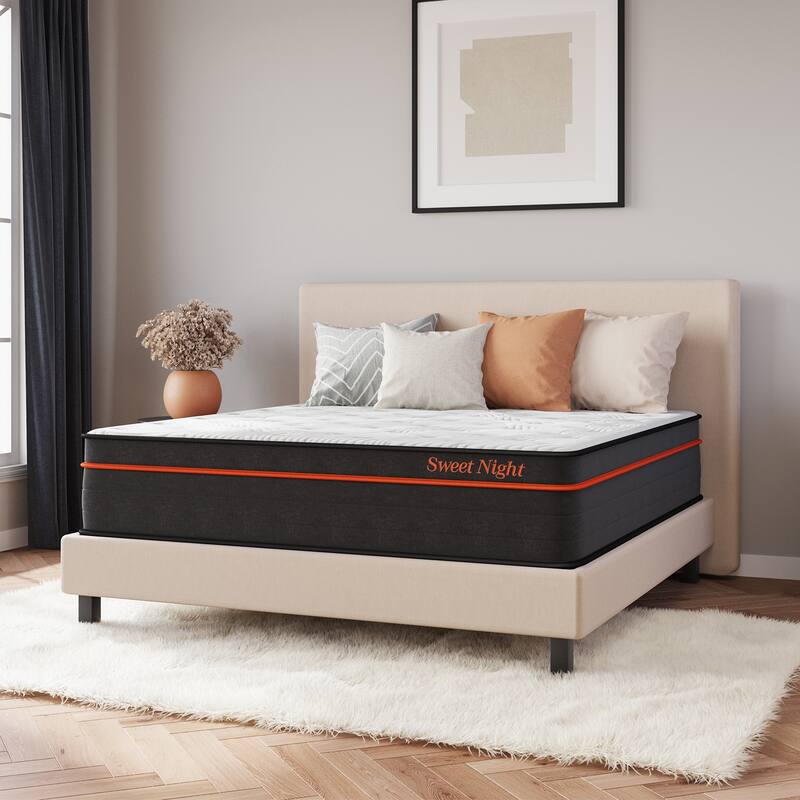 Sweetnight Twilight 14" Gel Memory Foam Mattress Hybrid Mattress
