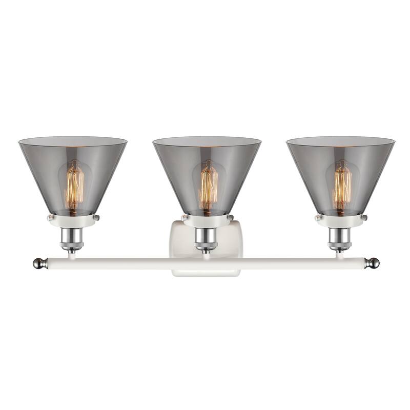 Innovations Lighting Ballston Urban Cone - 3 Light 28" Bath Vanity Light