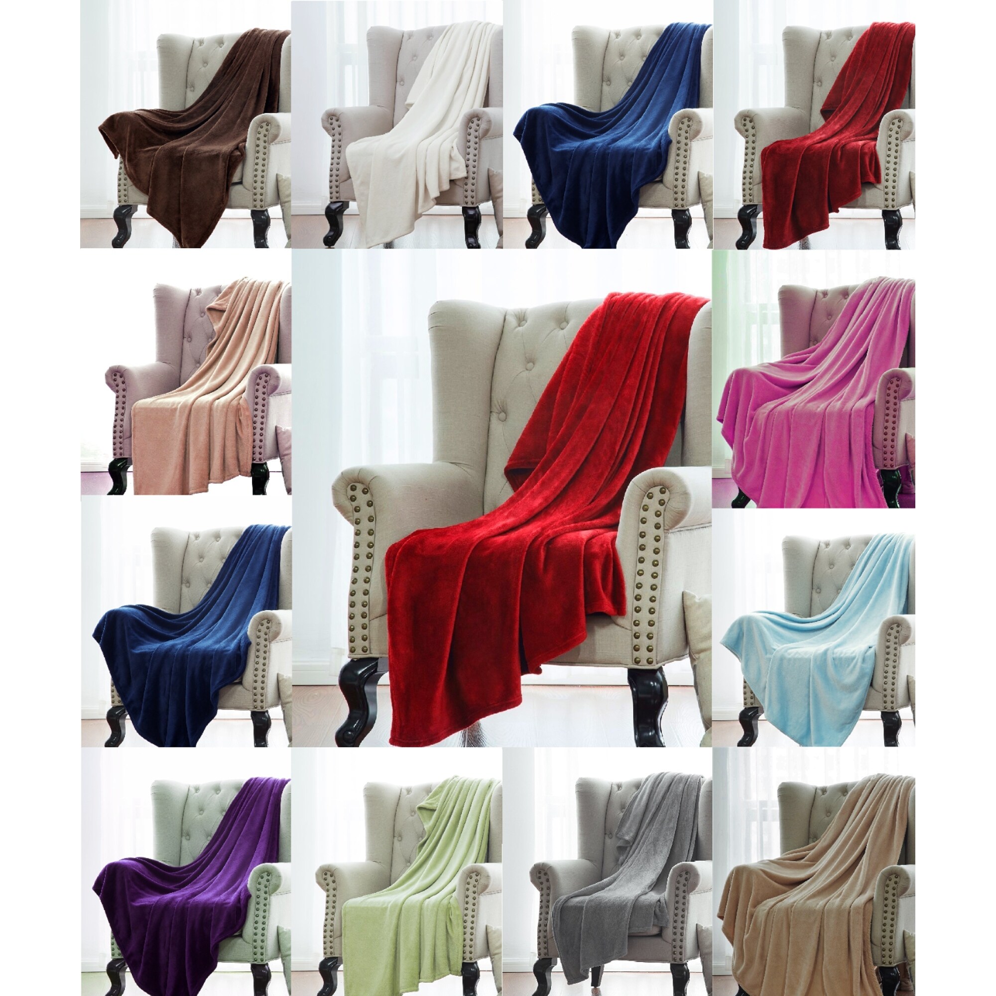 Light coral throw best sale blanket