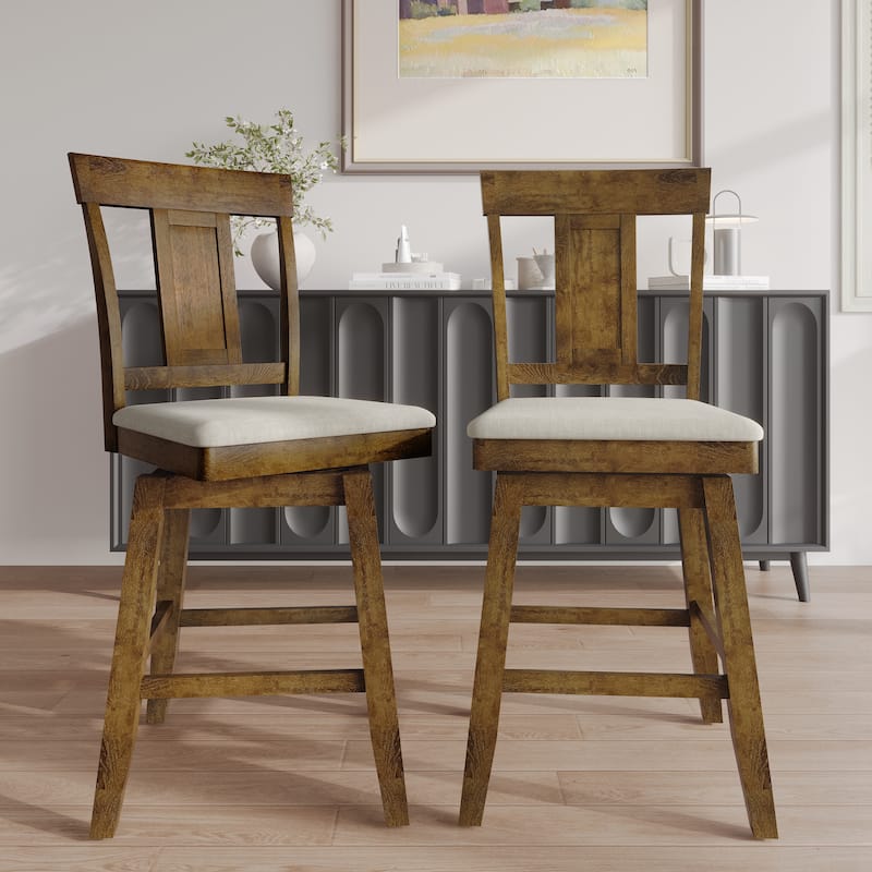 CraftPorch Luxury Swivel Counter Chair