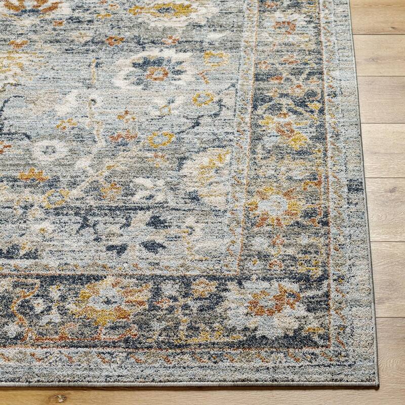 Livabliss Transitional Beckham Medallion Area Rug