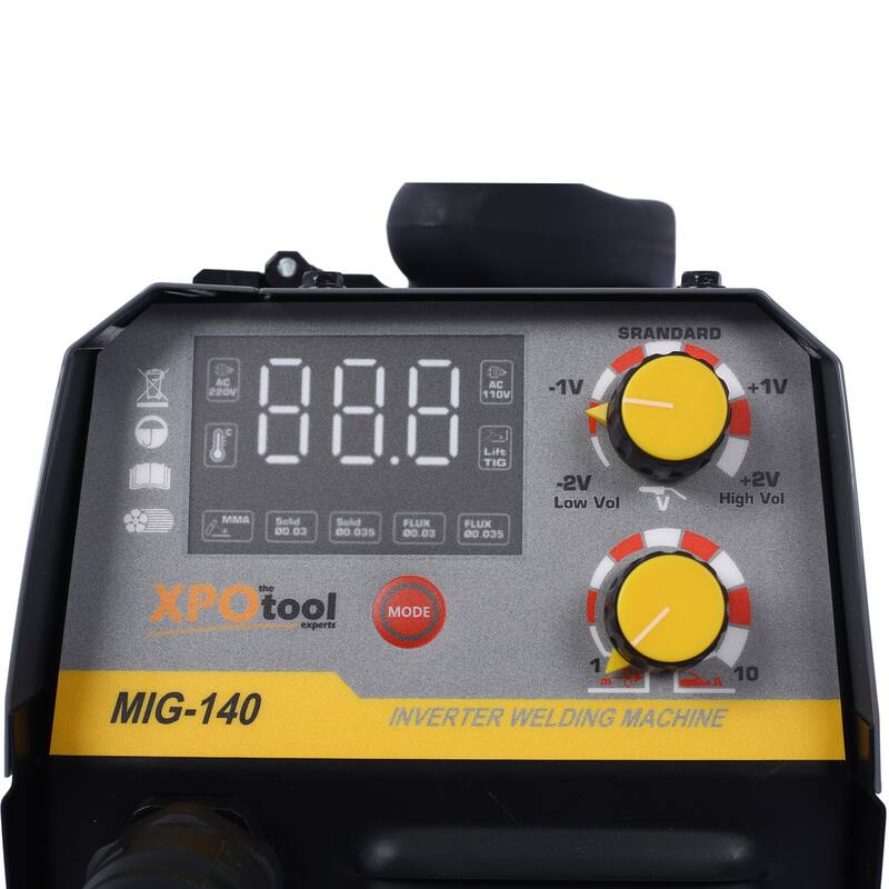 140A 4 in 1 Flux MIG Solid Wire Lift TIG Stick ARC Welder