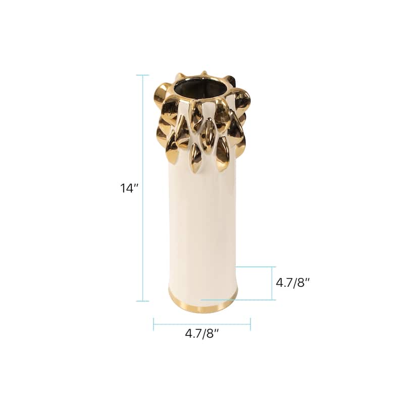 Gilded Vase Large