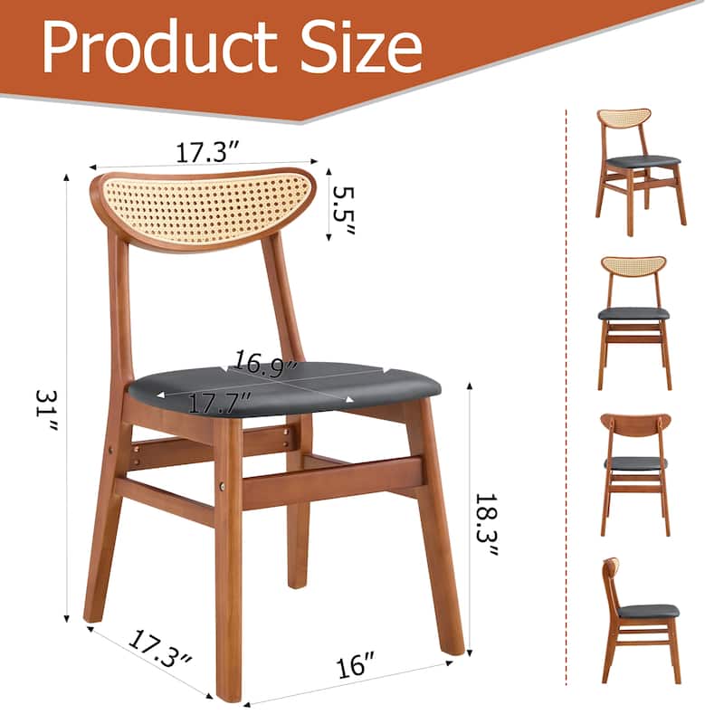 Stylish And Durable Solid Wood Dining Chair