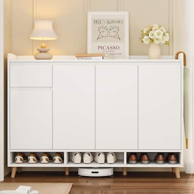 Sleek and Contemporary Shoe Cabinet