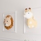 preview thumbnail 7 of 18, Crane Baby Plush Head Wall Decor