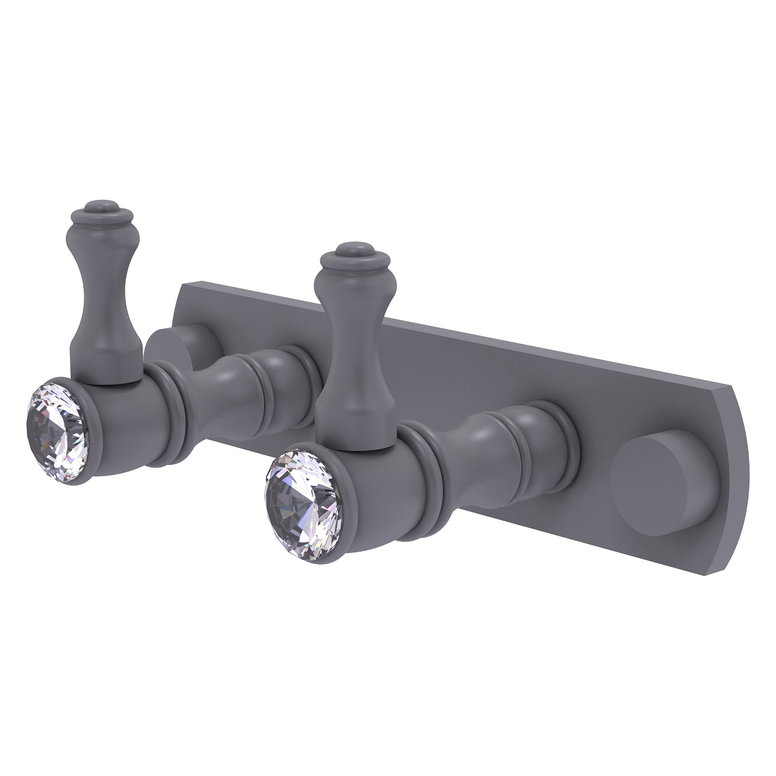 Allied Brass Carolina Crystal Collection 2 Position Multi Hook